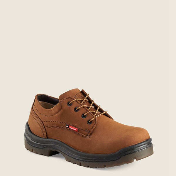 Red Wing Mens King Toe® - Safety Toe - Oxford Brown - 3408BZLRF